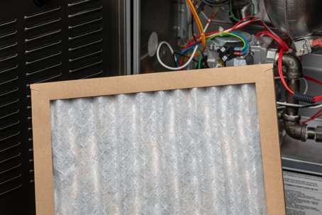 replacing furnace filters